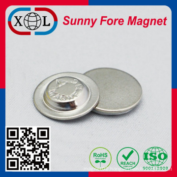 Cloth button magnet China factory